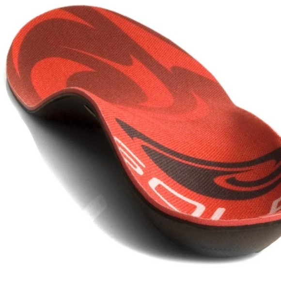 SOLE softest Response Heat Moldable  Red and Black Shoe Insoles NWT - Picture 3 of 3